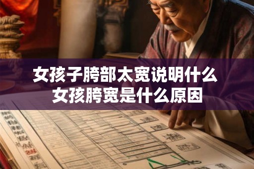 女孩子胯部太宽说明什么 女孩胯宽是什么原因