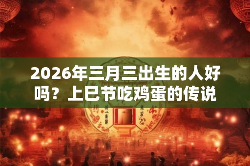 2026年三月三出生的人好吗？上巳节吃鸡蛋的传说