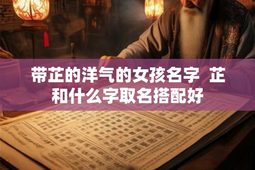 带芷的洋气的女孩名字  芷和什么字取名搭配好
