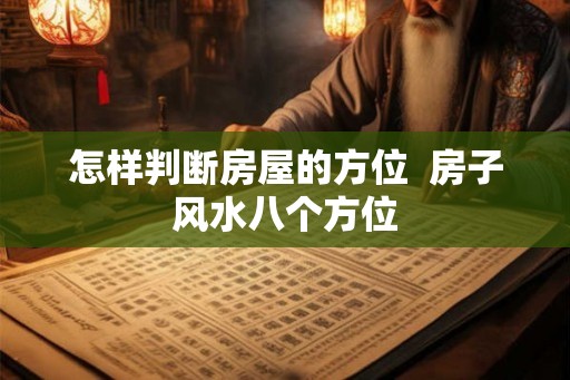 怎样判断房屋的方位  房子风水八个方位