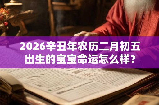 2026辛丑年农历二月初五出生的宝宝命运怎么样？