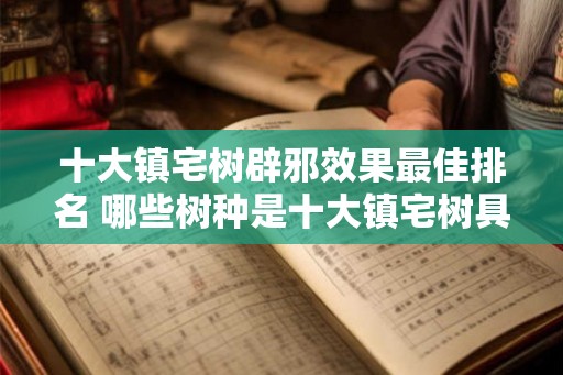 十大镇宅树辟邪效果最佳排名 哪些树种是十大镇宅树具有最佳的辟邪效果