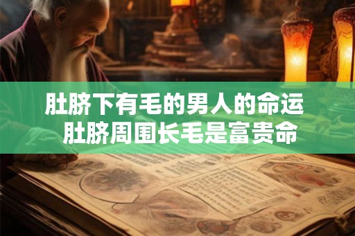 肚脐下有毛的男人的命运  肚脐周围长毛是富贵命
