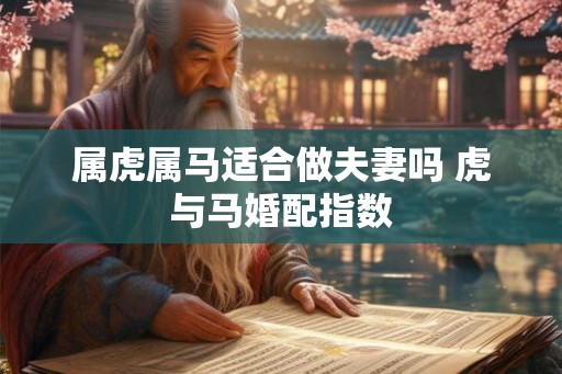 属虎属马适合做夫妻吗 虎与马婚配指数
