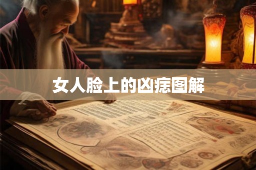 女人脸上的凶痣图解 女人脸上的凶痣图解