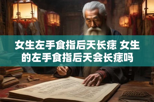 女生左手食指后天长痣 女生的左手食指后天会长痣吗