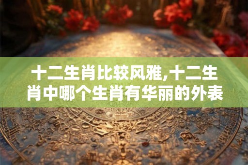 十二生肖比较风雅,十二生肖中哪个生肖有华丽的外表？
