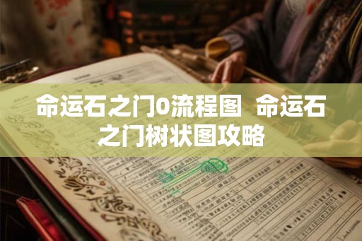命运石之门0流程图  命运石之门树状图攻略