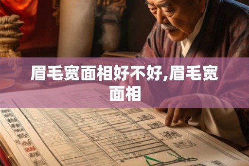 眉毛宽面相好不好,眉毛宽面相 眉毛宽面相好不好,眉毛宽面相