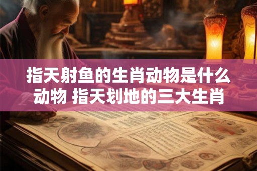 指天射鱼的生肖动物是什么动物 指天划地的三大生肖