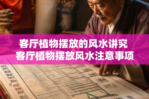 客厅植物摆放的风水讲究 客厅植物摆放风水注意事项