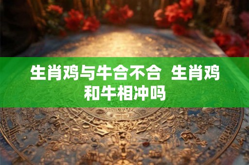 生肖鸡与牛合不合  生肖鸡和牛相冲吗
