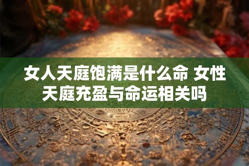 女人天庭饱满是什么命 女性天庭充盈与命运相关吗