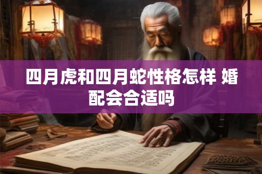 四月虎和四月蛇性格怎样 婚配会合适吗