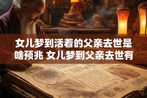 女儿梦到活着的父亲去世是啥预兆 女儿梦到父亲去世有何预兆 女儿梦到活着的父亲去世是啥预兆 女儿梦到父亲去世有何预兆