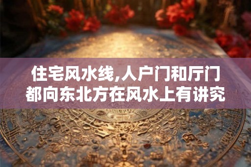 住宅风水线,人户门和厅门都向东北方在风水上有讲究吗