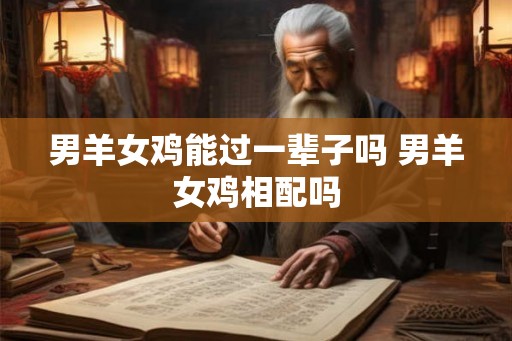 男羊女鸡能过一辈子吗 男羊女鸡相配吗