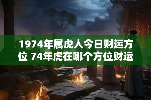 1974年属虎人今日财运方位 74年虎在哪个方位财运最旺
