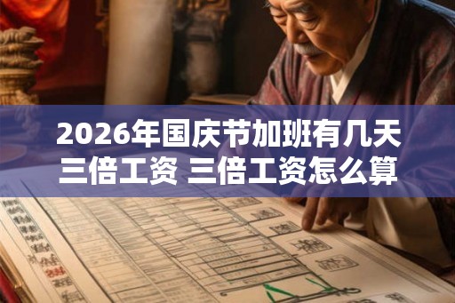 2026年国庆节加班有几天三倍工资 三倍工资怎么算