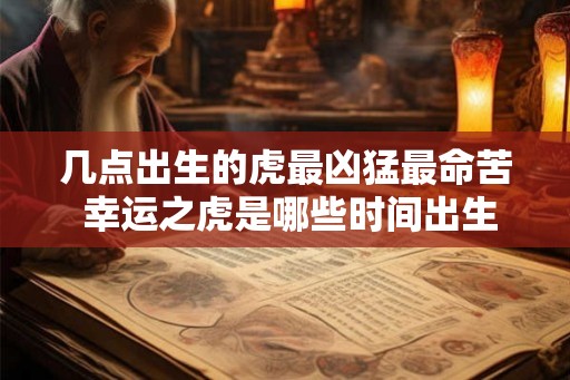 几点出生的虎最凶猛最命苦 幸运之虎是哪些时间出生的