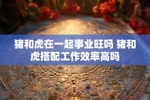 猪和虎在一起事业旺吗 猪和虎搭配工作效率高吗 猪和虎在一起事业旺吗 猪和虎搭配工作效率高吗