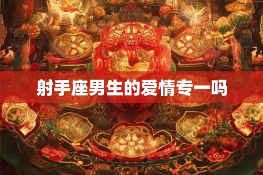 射手座男生的爱情专一吗
