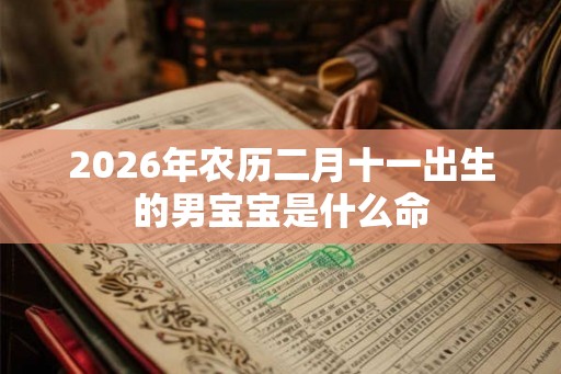 2026年农历二月十一出生的男宝宝是什么命