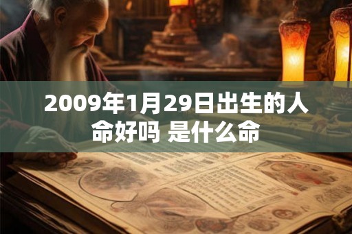 2009年1月29日出生的人命好吗 是什么命 2009年1月29日出生的人命好吗 是什么命