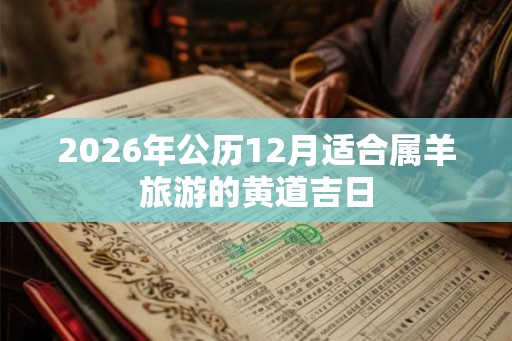 2026年公历12月适合属羊旅游的黄道吉日