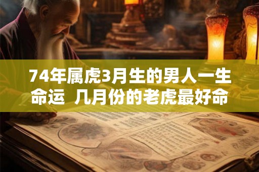 74年属虎3月生的男人一生命运 几月份的老虎最好命 74年属虎3月生的男人一生命运 几月份的老虎最好命