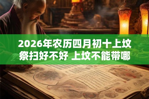 2026年农历四月初十上坟祭扫好不好 上坟不能带哪三样东西 2026年农历四月初十上坟祭扫好不好 上坟不能带哪三样东西