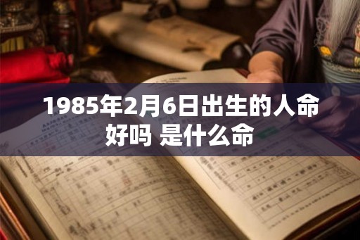 1985年2月6日出生的人命好吗 是什么命