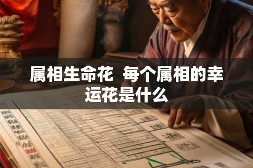 属相生命花  每个属相的幸运花是什么