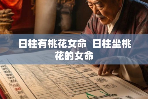 日柱有桃花女命 日柱坐桃花的女命 日柱有桃花女命 日柱坐桃花的女命