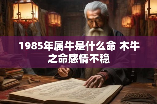 1985年属牛是什么命 木牛之命感情不稳