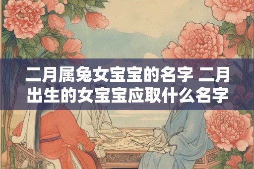 二月属兔女宝宝的名字 二月出生的女宝宝应取什么名字