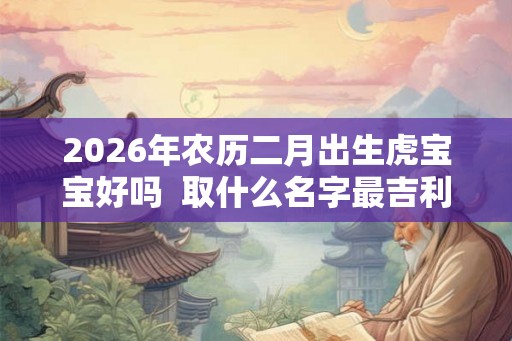 2026年农历二月出生虎宝宝好吗 取什么名字最吉利 2026年农历二月出生虎宝宝好吗 取什么名字最吉利