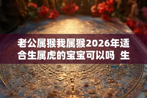 老公属猴我属猴2026年适合生属虎的宝宝可以吗 生肖虎几月出生命好 老公属猴我属猴2026年适合生属虎的宝宝可以吗 生肖虎几月出生命好