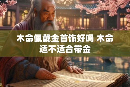 木命佩戴金首饰好吗 木命适不适合带金 木命佩戴金首饰好吗 木命适不适合带金