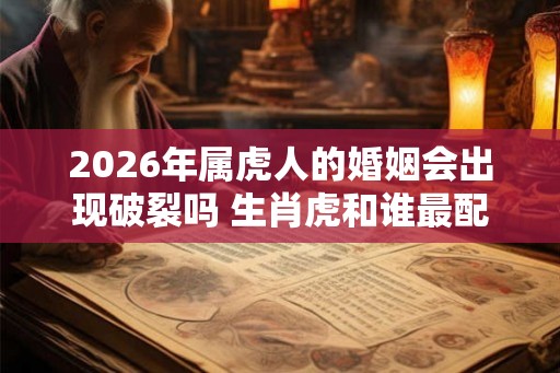2026年属虎人的婚姻会出现破裂吗 生肖虎和谁最配