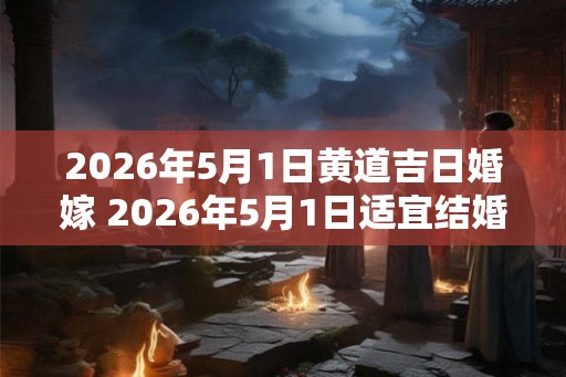 2026年5月1日黄道吉日婚嫁 2026年5月1日适宜结婚吗