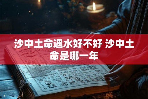 沙中土命遇水好不好 沙中土命是哪一年