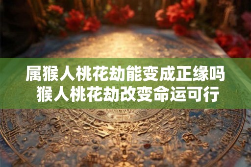 属猴人桃花劫能变成正缘吗 猴人桃花劫改变命运可行吗