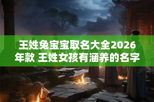 王姓兔宝宝取名大全2026年款 王姓女孩有涵养的名字