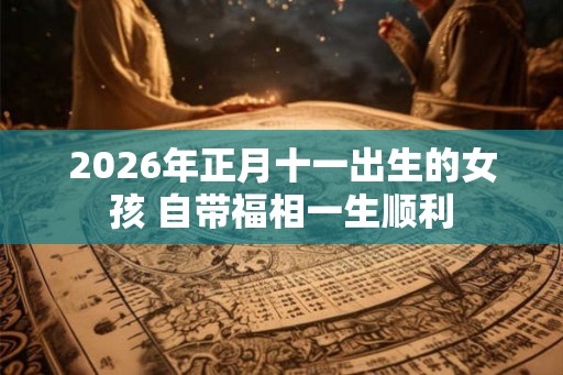 2026年正月十一出生的女孩 自带福相一生顺利 2026年正月十一出生的女孩 自带福相一生顺利