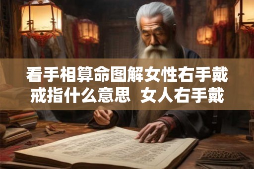 看手相算命图解女性右手戴戒指什么意思  女人右手戴戒指的风水