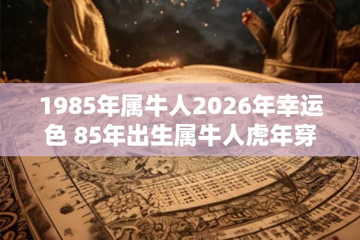 1985年属牛人2026年幸运色 85年出生属牛人虎年穿什么颜色衣服好