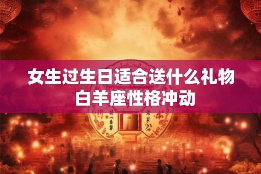 女生过生日适合送什么礼物  白羊座性格冲动