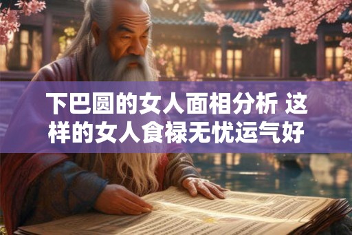 下巴圆的女人面相分析 这样的女人食禄无忧运气好