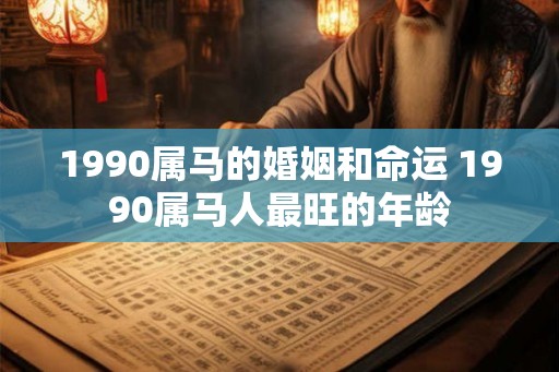 1990属马的婚姻和命运 1990属马人最旺的年龄 1990属马的婚姻和命运 1990属马人最旺的年龄